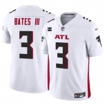 Men's Atlanta Falcons #3 Jessie Bates III White 2024 F.U.S.E With 3-Star C Patch Vapor Untouchable Limited Stitched Football Jersey