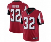 Men's Atlanta Falcons #32 Qadree Ollison Red Team Color Vapor Untouchable Limited Player Football Jersey
