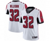 Men's Atlanta Falcons #32 Qadree Ollison White Vapor Untouchable Limited Player Football Jersey