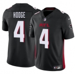 Men's Atlanta Falcons #4 KhaDarel Hodge Black 2025 F.U.S.E. Vapor Untouchable Limited Football Stitched Jersey