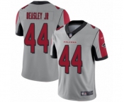 Men's Atlanta Falcons #44 Vic Beasley Limited Silver Inverted Legend Football Jersey