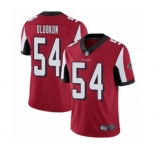 Men's Atlanta Falcons #54 Foye Oluokun Red Team Color Vapor Untouchable Limited Player Football Jersey