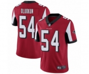 Men's Atlanta Falcons #54 Foye Oluokun Red Team Color Vapor Untouchable Limited Player Football Jersey