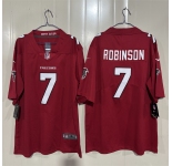 Men's Atlanta Falcons #7 Bijan Robinson Red 2026 New Vapor Untouchable Limited Stitched Football Jersey