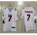 Men's Atlanta Falcons #7 Bijan Robinson White 2026 New Vapor Untouchable Limited Football Stitched Jersey