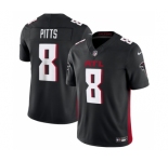 Men's Atlanta Falcons #8 Kyle Pitts Black 2023 F.U.S.E. Vapor Untouchable Limited Stitched Football Jersey