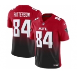 Men's Atlanta Falcons #84 Cordarrelle Patterson Red Black 2023 F.U.S.E. Vapor Untouchable Limited Football Stitched Jersey