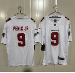Men's Atlanta Falcons #9 Michael Penix Jr. White 2026 New Vapor Untouchable Limited Football Stitched Jersey