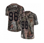 Men's Atlanta Falcons #96 Tyeler Davison Limited Camo Rush Realtree Football Jersey
