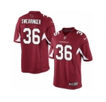 Men's Nike Arizona Cardinals #36 D. J. Swearinger Limited Red Team Color NFL Jersey