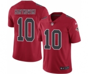 Men's Nike Atlanta Falcons #10 Steve Bartkowski Elite Red Rush Vapor Untouchable NFL Jersey