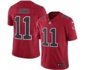 Men's Nike Atlanta Falcons #11 Julio Jones Limited Red Rush Vapor Untouchable NFL Jersey
