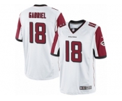 Men's Nike Atlanta Falcons #18 Taylor Gabriel Limited White NFL Jersey