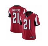 Men's Nike Atlanta Falcons #21 Deion Sanders Vapor Untouchable Limited Red Team Color NFL Jersey