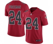 Men's Nike Atlanta Falcons #24 Devonta Freeman Elite Red Rush Vapor Untouchable NFL Jersey