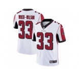 Men's Nike Atlanta Falcons #33 Blidi Wreh-Wilson White Vapor Untouchable Limited Player NFL Jersey