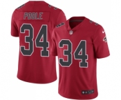 Men's Nike Atlanta Falcons #34 Brian Poole Elite Red Rush Vapor Untouchable NFL Jersey