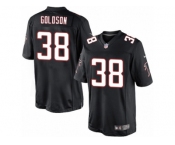 Men's Nike Atlanta Falcons #38 Dashon Goldson Limited Black Alternate NFL Jersey