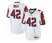 Men's Nike Atlanta Falcons #42 Duke Riley Limited White NFL Jersey