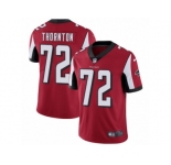 Men's Nike Atlanta Falcons #72 Hugh Thornton Vapor Untouchable Limited Red Team Color NFL Jersey