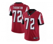 Men's Nike Atlanta Falcons #72 Hugh Thornton Vapor Untouchable Limited Red Team Color NFL Jersey