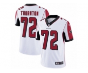 Men's Nike Atlanta Falcons #72 Hugh Thornton Vapor Untouchable Limited White NFL Jersey