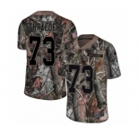 Men's Nike Atlanta Falcons #73 Ryan Schraeder Limited Camo Rush Realtree NFL Jersey
