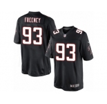 Men's Nike Atlanta Falcons #93 Dwight Freeney Limited Black Alternate NFL Jersey