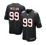 Men's Nike Atlanta Falcons #99 Terrell McClain Game Black Alternate NFL Jersey