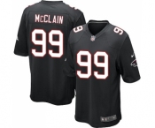 Men's Nike Atlanta Falcons #99 Terrell McClain Game Black Alternate NFL Jersey