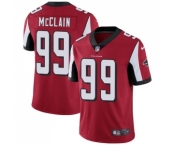 Men's Nike Atlanta Falcons #99 Terrell McClain Red Team Color Vapor Untouchable Limited Player NFL Jersey