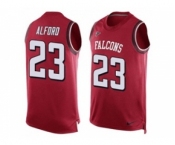 Nike Atlanta Falcons #23 Robert Alford Red Team Color Men's Stitched NFL Limited Tank Top Jerse