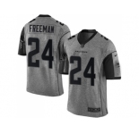Nike Atlanta Falcons #24 Devonta Freeman Gray Men's Stitched NFL Limited Gridiron Gray Jersey