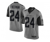 Nike Atlanta Falcons #24 Devonta Freeman Gray Men's Stitched NFL Limited Gridiron Gray Jersey