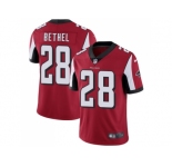 Nike Atlanta Falcons #28 Justin Bethel Red Team Color Men Stitched NFL Vapor Untouchable Limited Jersey