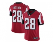 Nike Atlanta Falcons #28 Justin Bethel Red Team Color Men Stitched NFL Vapor Untouchable Limited Jersey