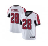 Nike Atlanta Falcons #28 Justin Bethel White Men Stitched NFL Vapor Untouchable Limited Jersey
