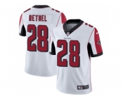 Nike Atlanta Falcons #28 Justin Bethel White Men Stitched NFL Vapor Untouchable Limited Jersey