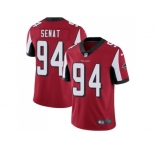 Nike Atlanta Falcons #94 Deadrin Senat Red Team Color Men Stitched NFL Vapor Untouchable Limited Jersey