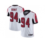 Nike Atlanta Falcons #94 Deadrin Senat White Men Stitched NFL Vapor Untouchable Limited Jersey