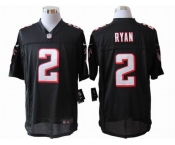 nike nfl jerseys atlanta falcons #2 matt ryan black[nike limited]