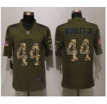 nike nfl jerseys atlanta falcons #44 beasley jr army green[nike Limited Salute To Service][beasleyjr]
