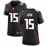 Women's Atlanta Falcons #15 Matthew Judon Black Stitched Jersey