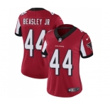 Women's Atlanta Falcons #44 Vic Beasley Red Team Color Vapor Untouchable Limited Player Football Jersey