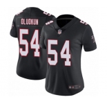 Women's Atlanta Falcons #54 Foye Oluokun Black Alternate Vapor Untouchable Limited Player Football Jersey