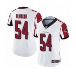 Women's Atlanta Falcons #54 Foye Oluokun White Vapor Untouchable Limited Player Football Jersey