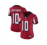 Women's Nike Atlanta Falcons #10 Steve Bartkowski Vapor Untouchable Limited Red Team Color NFL Jersey