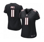 Women's Nike Atlanta Falcons #11 Julio Jones Black Alternate NFL Jersey