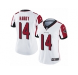 Women's Nike Atlanta Falcons #14 Justin Hardy Vapor Untouchable Limited White NFL Jersey