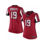 Women's Nike Atlanta Falcons #19 Andre Roberts Limited Red Team Color NFL Jersey